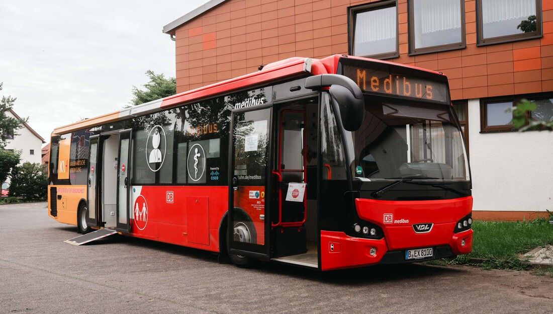 Ansicht Medibus von vorne.