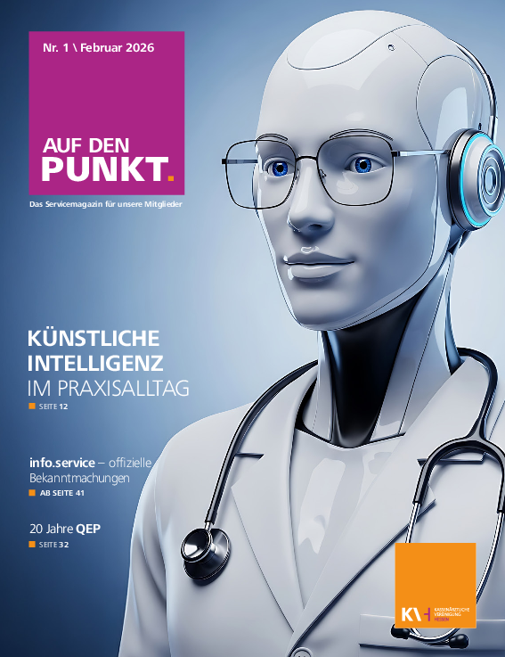 Titelcover "Auf den PUNKT." Nummer 1, Februar 2026